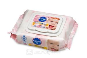 Powders And Wipes: Curash Travel Wipes 20s