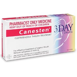 Canesten 3 Day Vaginal Cream 2% 20g