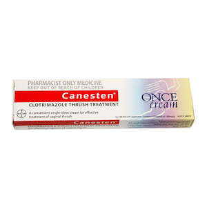 Vaginal Thrush: Canesten One Dose Cream 10%