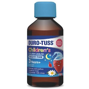 Duro-Tuss Child Nighttime Strawberry 200ml