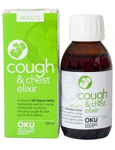 Oku Cough & Chest Elixir 100ml