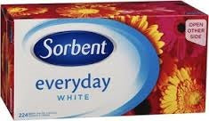 Facial Tissues: Sorbent White Value Pack 224