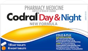 Codral Pe Day & Night Codeine-Free Tabs 24s