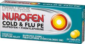 Sinus Relief Medicines: Nuofen Cold & Flu Pe 24