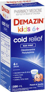 Sinus Relief Medicines: Demazin Syrup 200ml