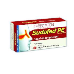 Sudafed Pe Nasal Decongestant 48s