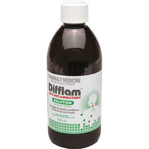 Sore Throat Gargles And Sprays: Difflam Solution 500ml