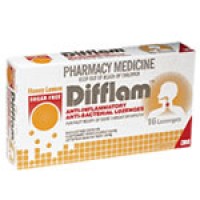 Difflam Lemon & Honey Sugarfree Lozenges 16