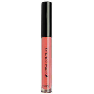 Coral Lip Gloss Wand Beach Bronzed
