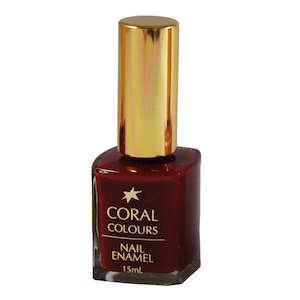 Nail Polish And Coating: Coral Nail Enamel Classic Red