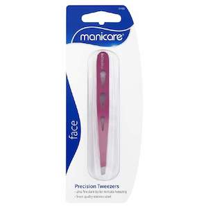 Tweezers: Manicare Pink Precision Tweezers