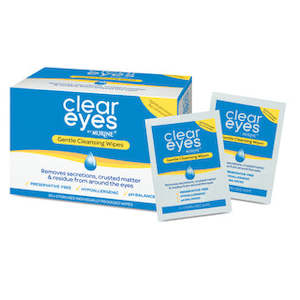 Conjunctivitis Bacterial: Clear Eyes Cleansing Wipes 30