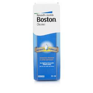 Contact Lens Solutions: Boston Advance Cleaner 30ml