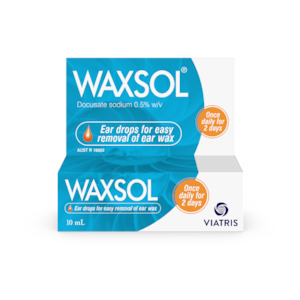 Ear Drops And Sprays: Waxsol Ear Drops 10ml