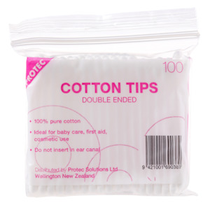 Protec Cotton Tips 100