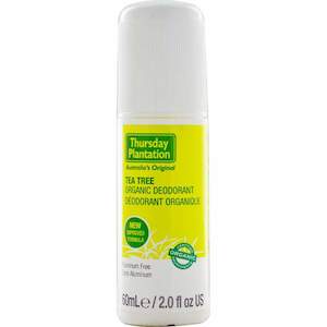 Deodorants And Antiperspirants Women: Thursday Plantation Tea Tree Deodorant Original 60ml