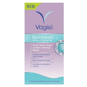 Feminine: Vagisil Prohydrate Internal Gel 6X5g
