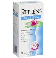 Feminine: Replens Vaginal Moisturiser 10 Pack