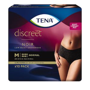 Incontinence: Tena Pants Women Black Lw Med 10s
