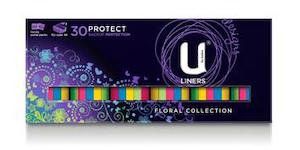 Sanitary Pads: U By Kotex Liners Protect 30s
