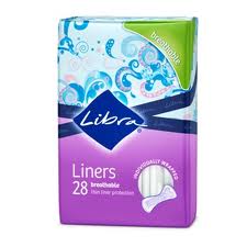 Sanitary Pads: Libra Liner Thin & Breathable 28s