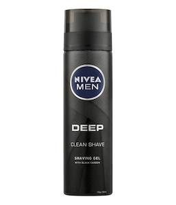 Shaving And Hair Removal Men: Nivea Men Deep Shave Gel 200ml