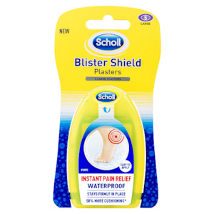 Scholl Blister Shield Plasters 5 Lg