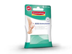 Blister Plasters: Elastoplast Sos Blister Plaster Large 5s