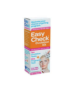 Pregnancy And Ovulation Tests: EasyCheck Ovulation Kit 11pk