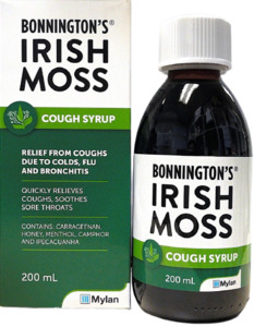 Cough Medicines: Bonnington's Irish Moss Cough Mixture 200ml