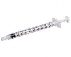 First Aid Accessories: Bd Syringe Hypo. L/S 1ml Single
