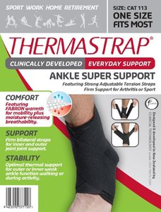 Thermastrap Ankle Support Black