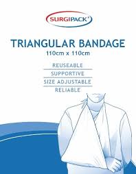 Supports Arms And Elbows: Surgipack Triangular Bandage