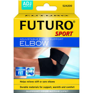 Supports Arms And Elbows: Futuro Thermal Sport Elbow Support Adjustable