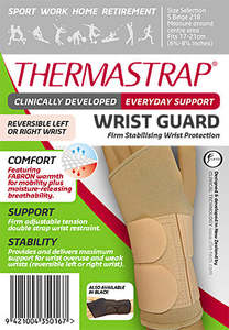 Thermastrap Wrist Guard Black M/L