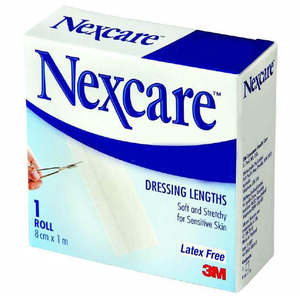 Nexcare Paper Tape Gentle Dressing 8cmx1m