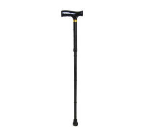 Walking Sticks: Cubro Movere Fold Walking Stick with Handle (Black)