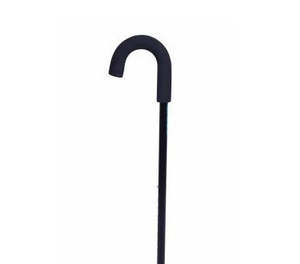Walking Sticks: MOBILIS Crook Handle W/Stk Blk
