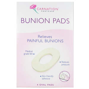 Bunion Callous And Corn: Carnation Foot Bunion Ring Oval 4Pk