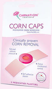 Bunion Callous And Corn: Carnation Foot Corn Plaster 5Pk