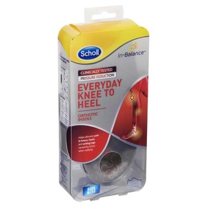 Insoles: Scholl In-Bal Insole Knee To Heel L - Enhanced Foot Comfort and Stability
