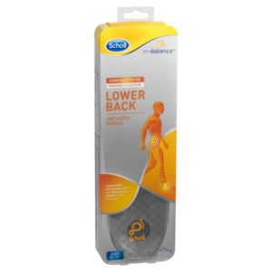 Insoles: Scholl In-Bal. Insole Lower Back s