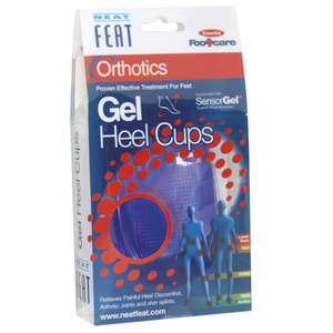 Insoles: Neat Feat Gel Tech Heel Cups Large