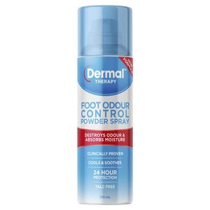 Smelly Feet: DERMAL THERAPY Foot Odour Control 210ml