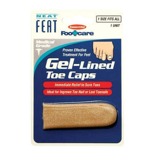 Sore Foot: Neat Feat Gel-Lined Toe Caps
