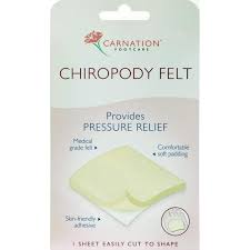 Sore Foot: Carnation Foot Chiropody Felt