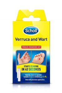 Wart Treatments: Scholl Verruca&Wart Remover Kit 80ml