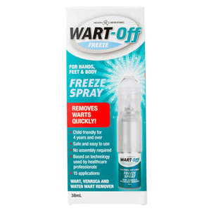 Wart Treatments: Wart-Off Freeze Spray 38ml