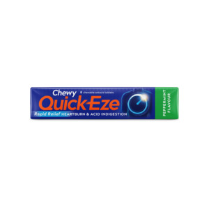 Quickeze Chew Peppermint Stk 8 Tab