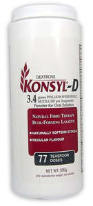 Constipation: Konsyl D Psyllium Husk Powder 500g